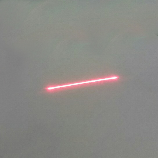 Modulo laser a linea di distribuzione uniforme da 650nm 50mw 50um
