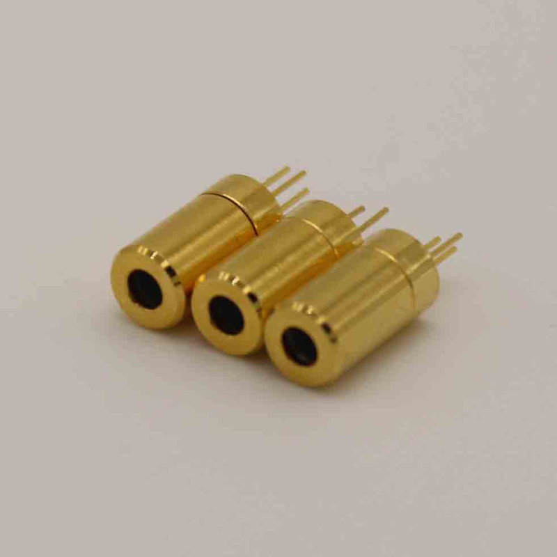 Moduli di diodi laser in miniatura a 5mm 5mw Pin fuori laser militari
