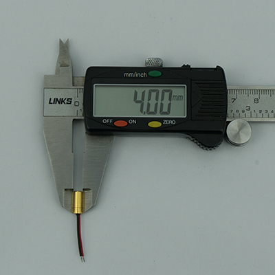 Laser super piccolo Φ4mm 635nm 5mw Red Dot modulo laser mini laser per impugnature laser pistola